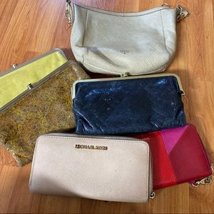 6 piece wallet/crossbody box